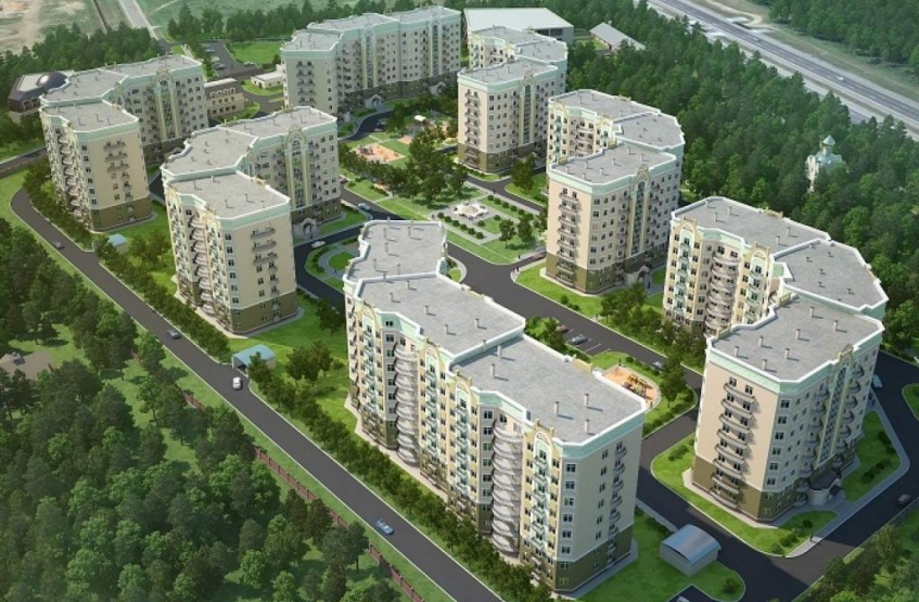 Мкр Новорижский . Московская обл., Красногорский р-н, Ильинское-Усово пос., Александра Невского пр-д