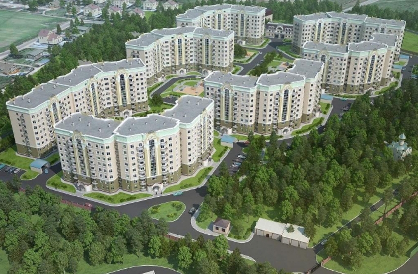Мкр Новорижский . Московская обл., Красногорский р-н, Ильинское-Усово пос., Александра Невского пр-д