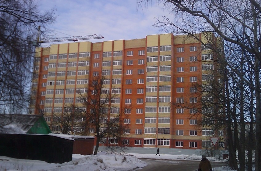 ЖК Трио. Московская обл., Луховицы, ул. Тимирязева, 10, 12, 12А