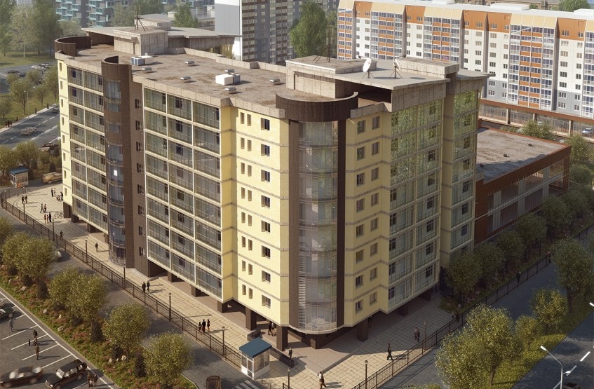 МФК Атлетик Хаус . Московская обл., Люберцы, мкр. Городок Б, 3-е Почтовое Отделение ул., 102