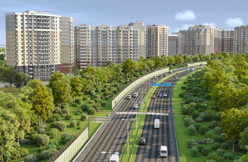 ЖК Восточный в Звенигороде. Московская обл., Звенигород, Восточный р-н.