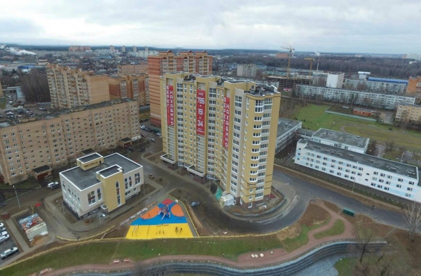 ЖК Берег. Нахабино. Московская обл., Красногорский р-н, Нахабино, Красноармейская ул., 70