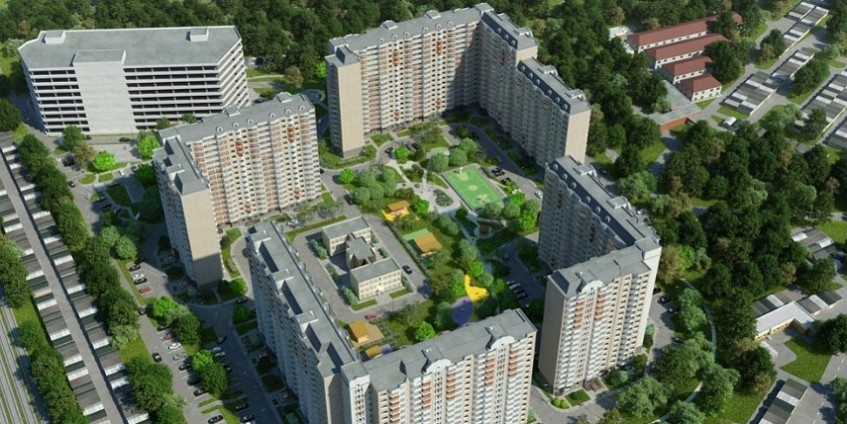 ЖК Юрлово, Москва, пр-д Юрловский, 14 к 1, 2, 3, 4 . Москва, Юрловский пр-д, 14к1-4