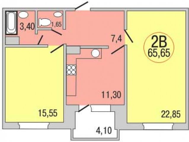 Планировка квартир в домах серии 349/01