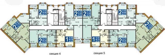 Планировка квартир в домах серии И-1724