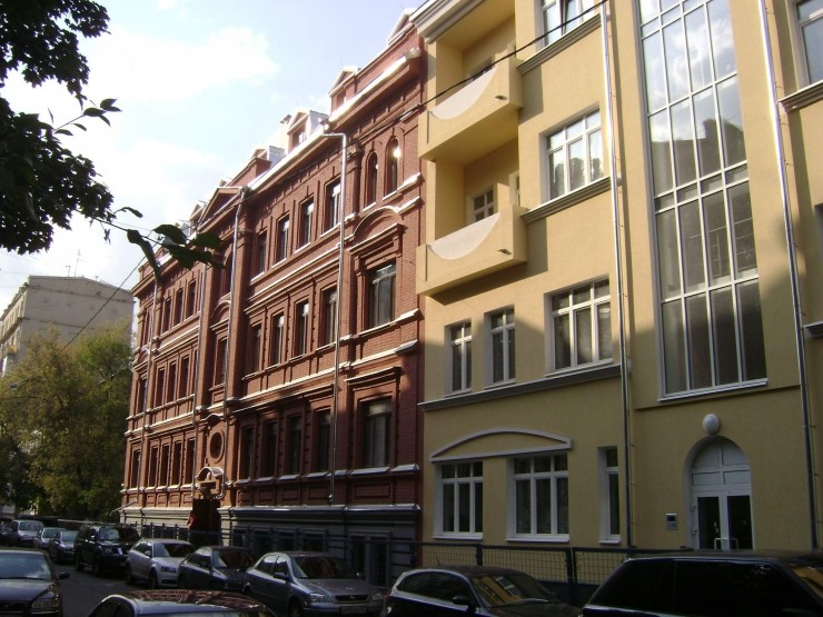 Жилой дом. Печатников пер., 19. Москва, Печатников пер., 19, стр. 1