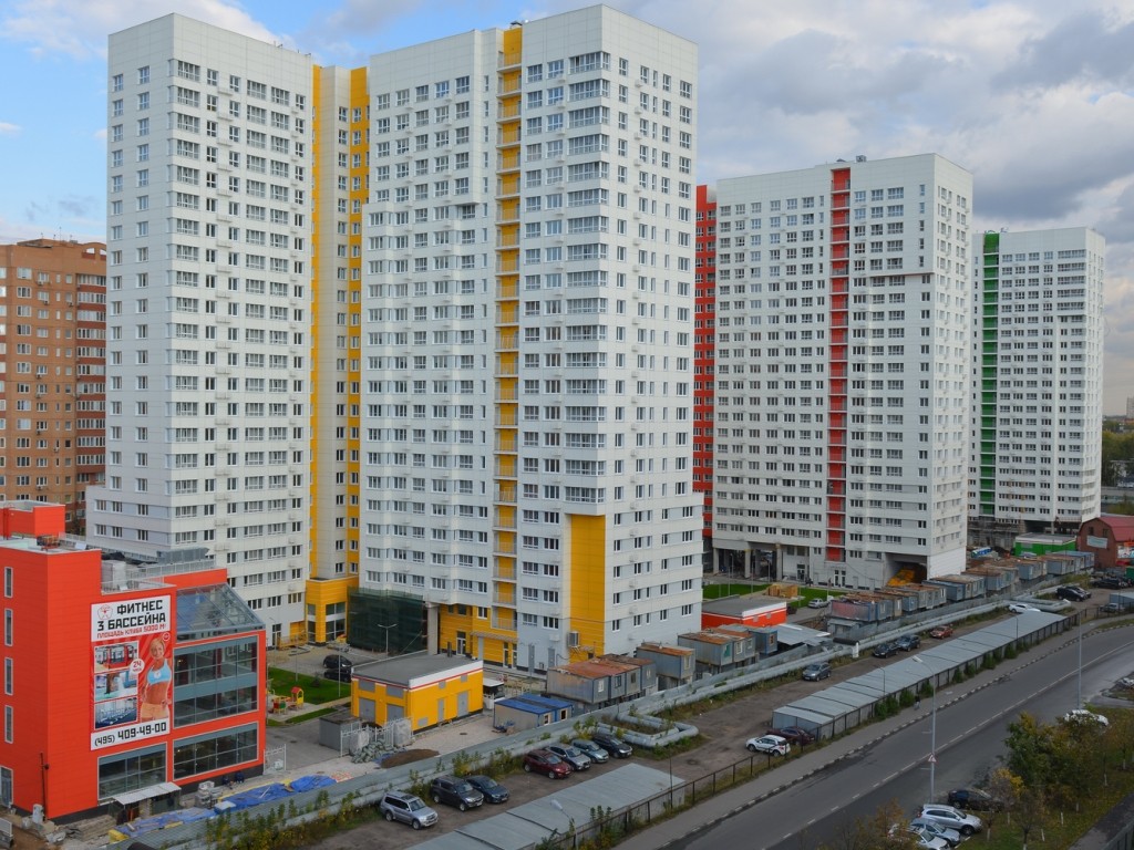 Квартал Миниполис Самоцветы. Московская обл., Люберцы, 116 кв-л, Кирова ул., 12, корп. 1-3