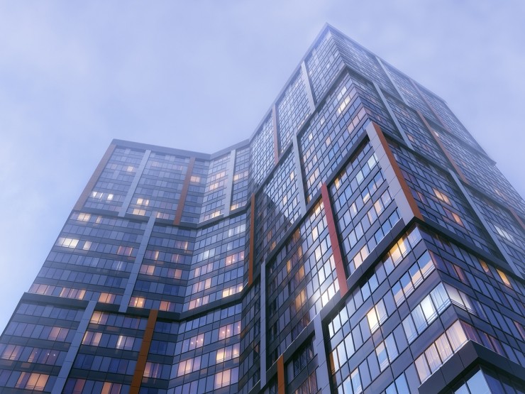 МФК Штаб-Квартира на Мосфильмовской. Москва, Мосфильмовская ул., 74 Б