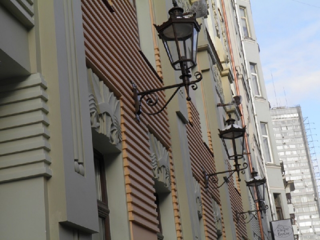 Клубный дом на Арбате . Москва, Староконюшенный переулок, 45