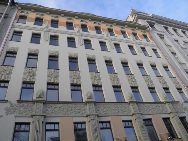 Клубный дом на Арбате . Москва, Староконюшенный переулок, 45