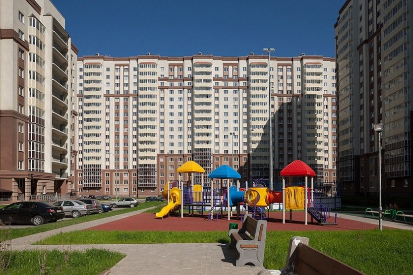 Мкр. Новое Домодедово. Московская обл., Домодедово, Новое Домодедово мкр, Курыжова ул.