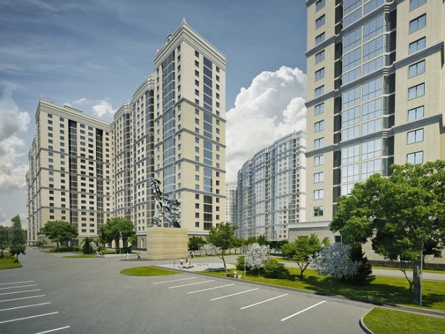 ЖК Мосфильмовский. Москва, Мосфильмовская ул., 88, к. 1-5