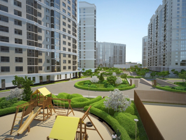 ЖК Мосфильмовский. Москва, Мосфильмовская ул., 88, к. 1-5