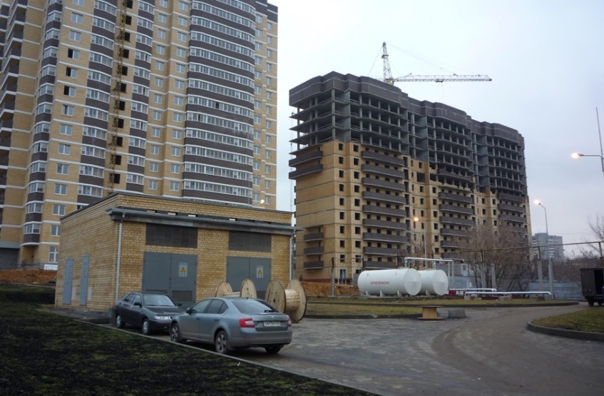 ЖК Прибрежный в Лыткарино. Московская обл., Лыткарино, Колхозная ул., 6, корп. 1-5