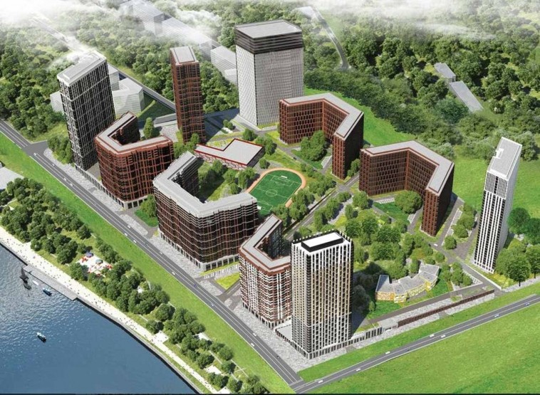 Квартал Сердце Столицы. Москва, Шелепихинская наб., вл. 34