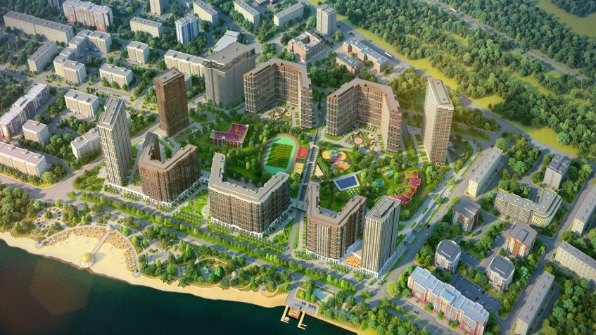 Квартал Сердце Столицы. Москва, Шелепихинская наб., вл. 34