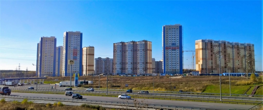 Мкр Южное Домодедово. Московская обл., Домодедово, Южное Домодедово мкр., Курыжова ул.