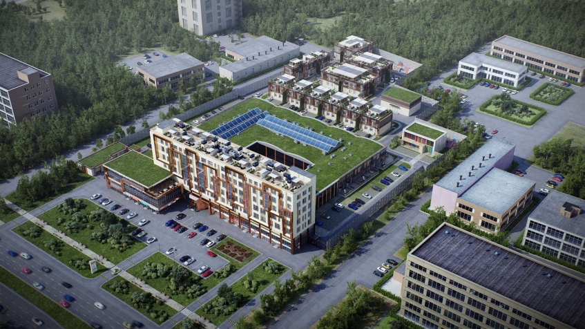 Апарт-комплекс ApartVille Fitness&Spa Resort. Москва, Дмитровское ш., 81