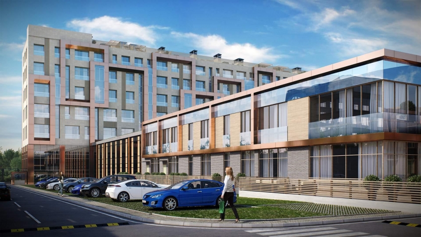 Апарт-комплекс ApartVille Fitness&Spa Resort. Москва, Дмитровское ш., 81