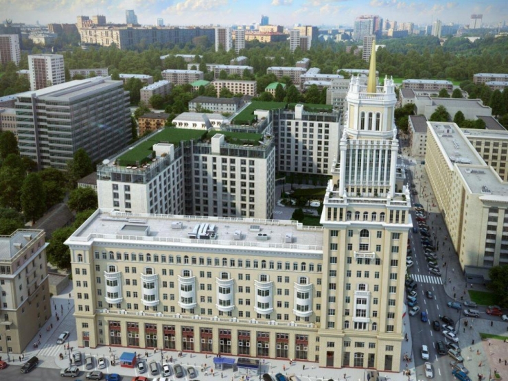 Квартал Сады Пекина. Москва, Большая Садовая улица, 5, корп. 2