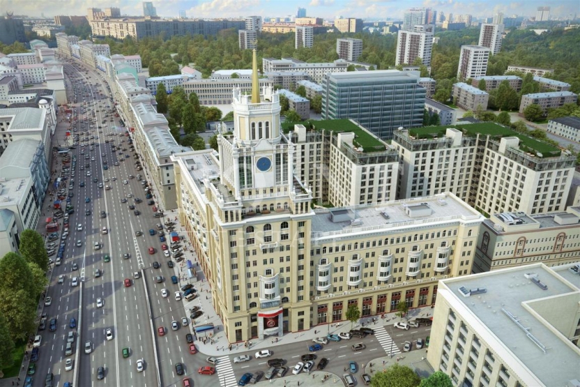 Квартал Сады Пекина. Москва, Большая Садовая улица, 5, корп. 2
