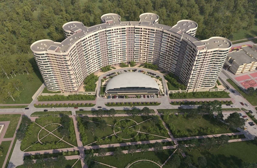 ЖК Парковые аллеи. Московская обл., Красногорск, Народного Ополчения ул., 18А