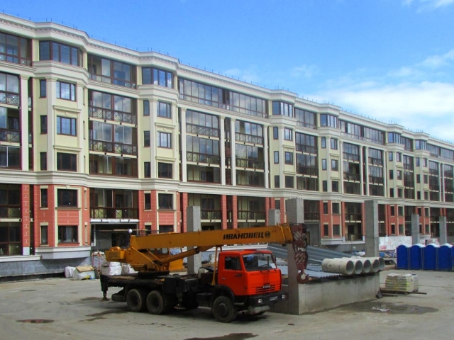 ЖК Усадьба Новая Салтыковка. Московская обл., Балашиха, Салтыковка мкр., Школьная ул.,  7, корп. 1–5