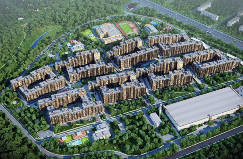 ЖК VESNA. Московская обл., Наро-Фоминский р-н, Апрелевка, Киевское ш., 27 км