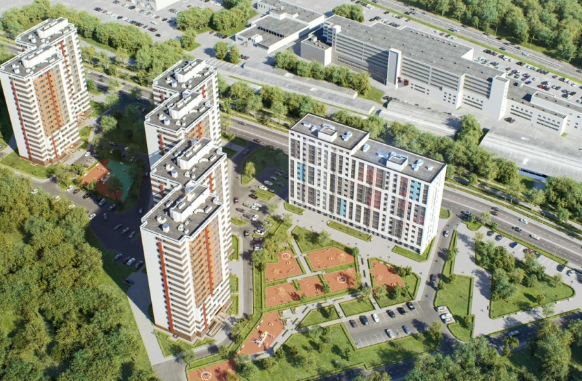 ЖК Альфа Центавра. Московская обл., Химки, 9 Мая ул.