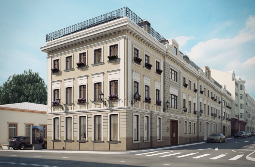 ЖК Остоженка 12 . Москва, Остоженка ул.,12, стр. 3-3А