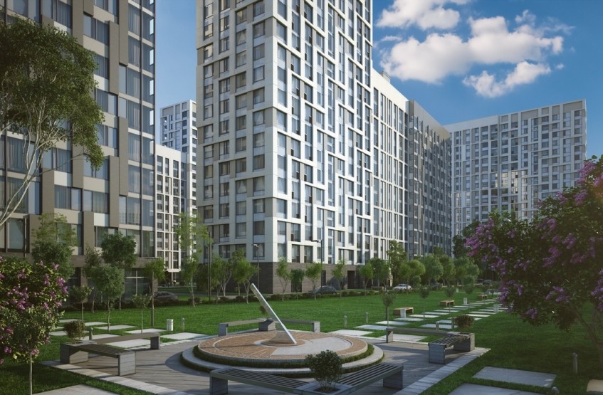 ЖК Город на реке Тушино 2018. Москва, Волоколамское шоссе, 69, корп. 1-2