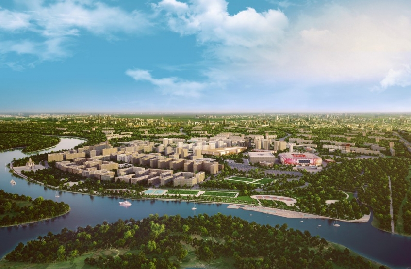 ЖК Город на реке Тушино 2018. Москва, Волоколамское шоссе, 69, корп. 1-2