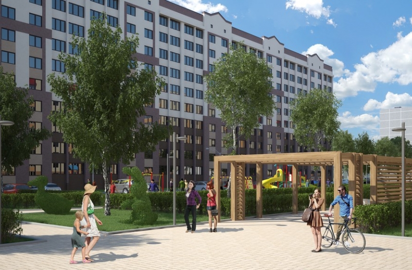 ЖК Ольховка-3. Московская обл., Ленинский р-н, Володарского пос., Текстильная ул.