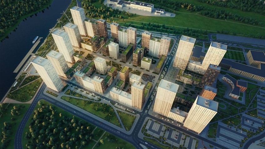 Мкр Домашний. Москва, Донецкая ул., вл. 30