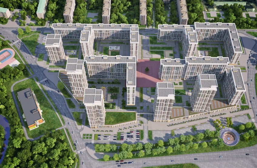 ЖК Life-Ботанический сад. Москва, Лазоревый пр., вл. 3