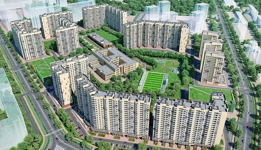 Мкр Новое Медведково. Московская обл., Мытищи, 17А мкр., пр-т Астрахова