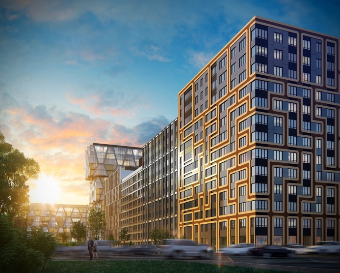 Квартал Искра-Парк. Москва, Ленинградский пр-т, 35