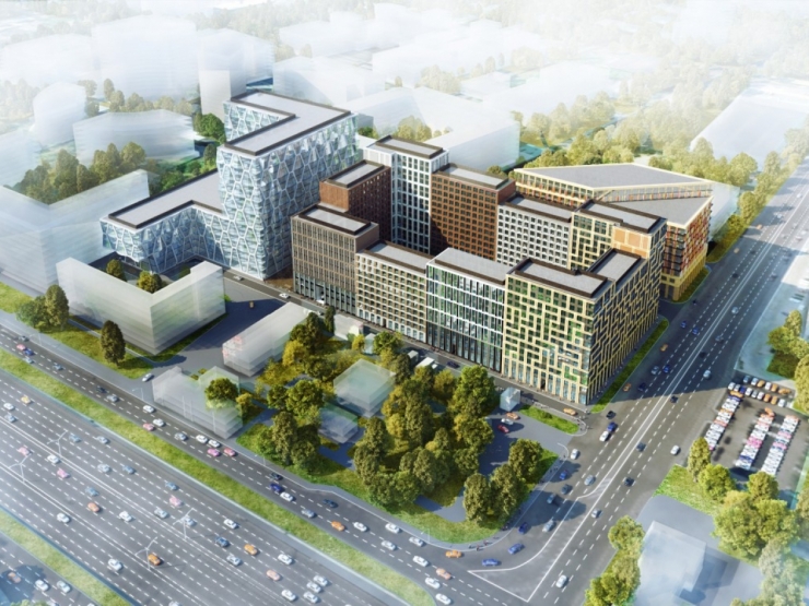 Квартал Искра-Парк. Москва, Ленинградский пр-т, 35