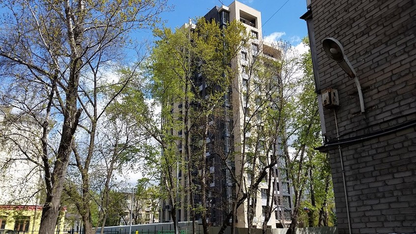 Жилой дом Марьина Роща. Москва, 4-я улица Марьиной Рощи, д. 3