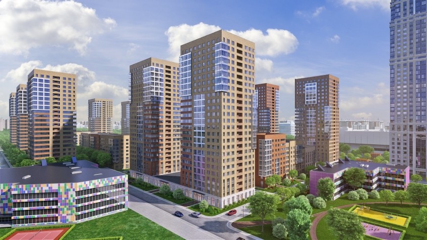 Жилой квартал SREDA. Москва, Рязанский пр-т, вл. 2 / Грайвороновский 2-й пр-д / Газгольдерная ул.