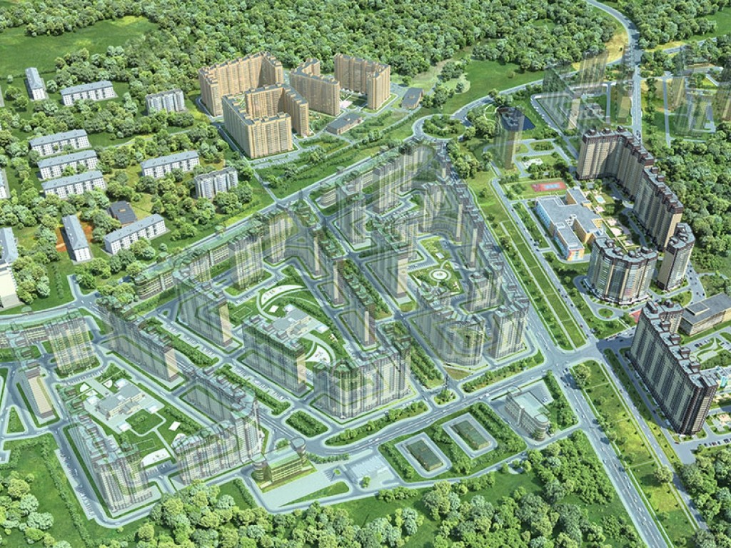 Новоград Павлино. Московская обл., Балашиха, Железнодорожный, Павлино мкр.
