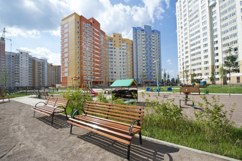 Жилой район Бунинский. Москва, Бунинский мкр., Александры Монаховой ул.