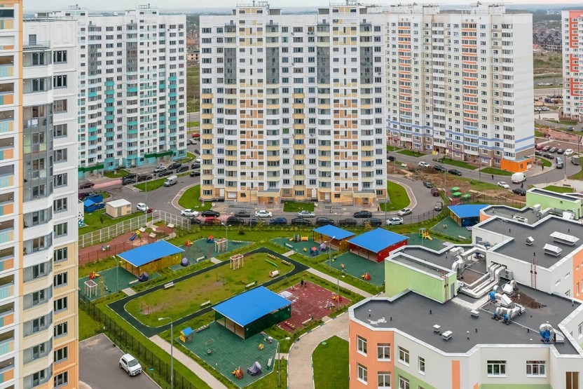 Жилой район Бунинский. Москва, Бунинский мкр., Александры Монаховой ул.