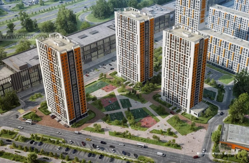 ЖК Одинцово-1. Московская обл., Одинцово, Ракетчиков ул.
