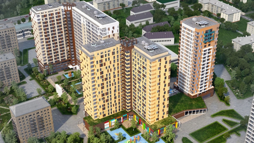 ЖК Родной город. Каховская. Москва, Внутренний пр-д, вл. 8