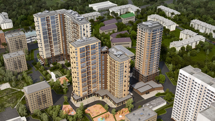 ЖК Родной город. Каховская. Москва, Внутренний пр-д, вл. 8