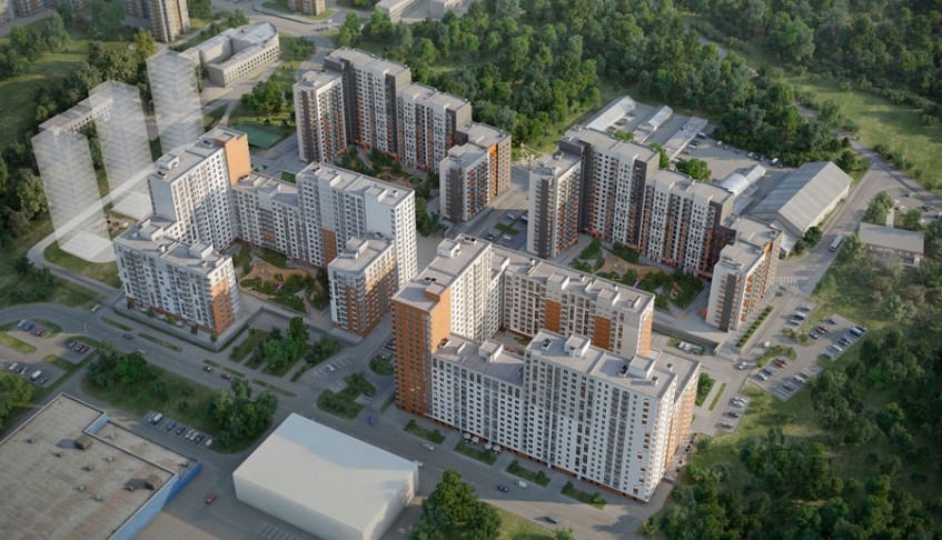 Жилой квартал Гринада. Москва, Феодосийская ул., вл. 1