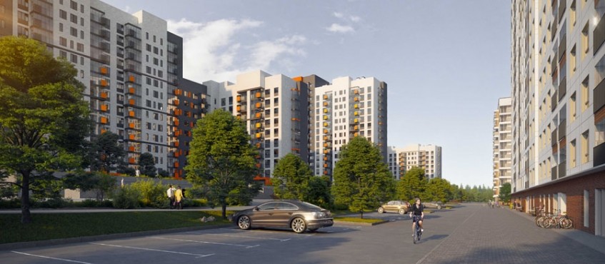 Жилой квартал Гринада. Москва, Феодосийская ул., вл. 1