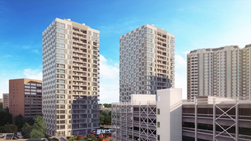 ЖК V-House. Москва, Криворожская ул., корп. 1, 2