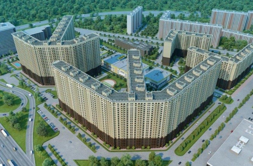 ЖК Котельнические высотки. Московская обл., Котельники, Белая Дача мкр., Кузьминская ул., 7